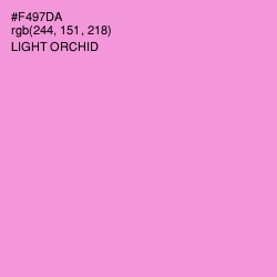 #F497DA - Light Orchid Color Image