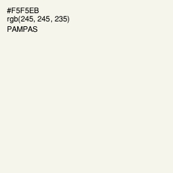#F5F5EB - Pampas Color Image