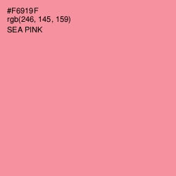 #F6919F - Sea Pink Color Image