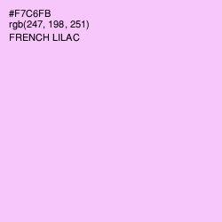#F7C6FB - French Lilac Color Image