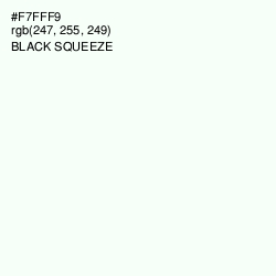 #F7FFF9 - Black Squeeze Color Image
