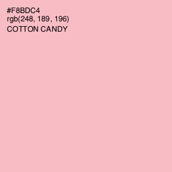 #F8BDC4 - Cotton Candy Color Image