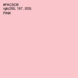 #FAC5CB - Pink Color Image