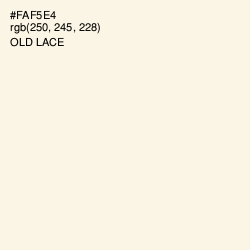 #FAF5E4 - Old Lace Color Image