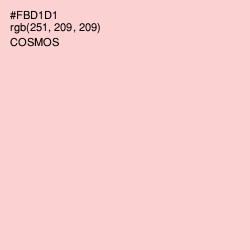 #FBD1D1 - Cosmos Color Image