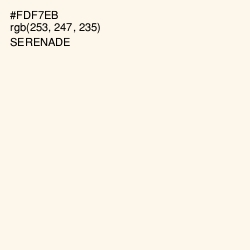 #FDF7EB - Serenade Color Image