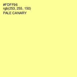 #FDFF96 - Pale Canary Color Image