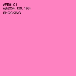 #FE81C1 - Shocking Color Image