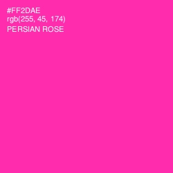 #FF2DAE - Persian Rose Color Image