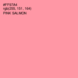 #FF97A4 - Pink Salmon Color Image