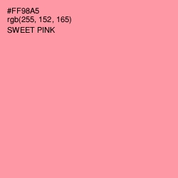 #FF98A5 - Sweet Pink Color Image