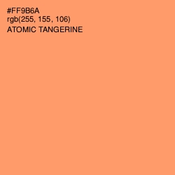 #FF9B6A - Atomic Tangerine Color Image