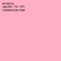 #FFAFC5 - Carnation Pink Color Image