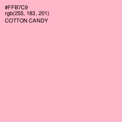 #FFB7C9 - Cotton Candy Color Image