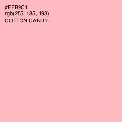 #FFB9C1 - Cotton Candy Color Image