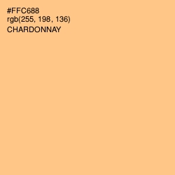 #FFC688 - Chardonnay Color Image