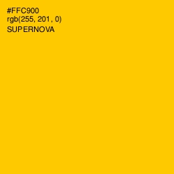 #FFC900 - Supernova Color Image