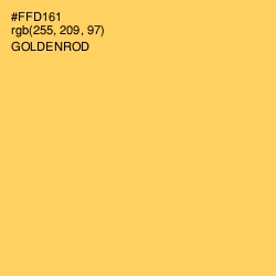 #FFD161 - Goldenrod Color Image