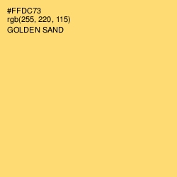 #FFDC73 - Golden Sand Color Image