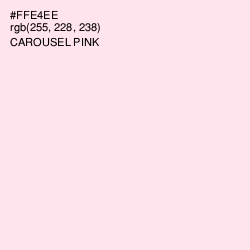#FFE4EE - Carousel Pink Color Image