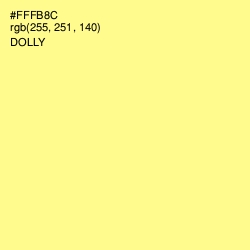 #FFFB8C - Dolly Color Image