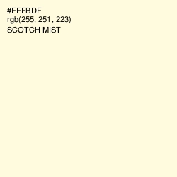 #FFFBDF - Scotch Mist Color Image