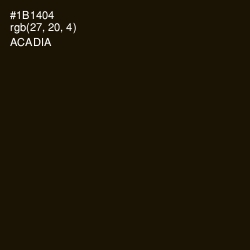 #1B1404 - Acadia Color Image