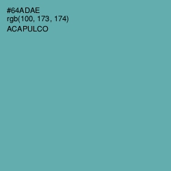 #64ADAE - Acapulco Color Image