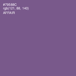 #79588C - Affair Color Image