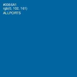 #0066A1 - Allports Color Image