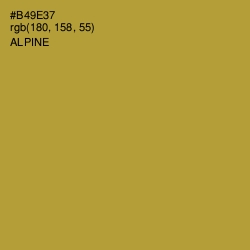 #B49E37 - Alpine Color Image