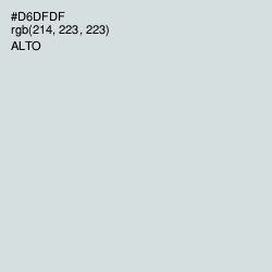 #D6DFDF - Alto Color Image