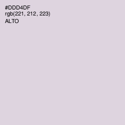 #DDD4DF - Alto Color Image