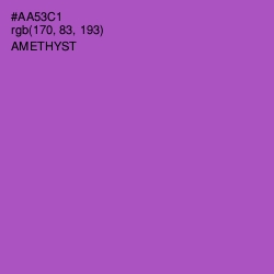 #AA53C1 - Amethyst Color Image