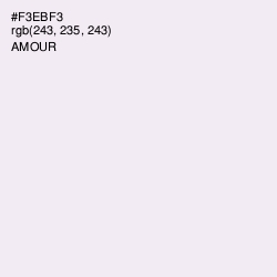 #F3EBF3 - Amour Color Image