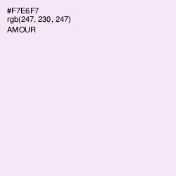 #F7E6F7 - Amour Color Image