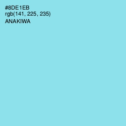 #8DE1EB - Anakiwa Color Image