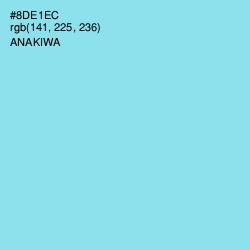 #8DE1EC - Anakiwa Color Image