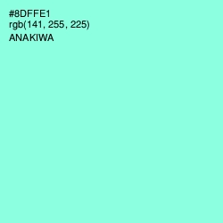 #8DFFE1 - Anakiwa Color Image