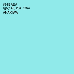 #91EAEA - Anakiwa Color Image