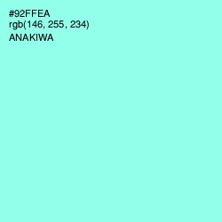 #92FFEA - Anakiwa Color Image