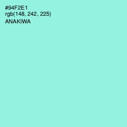 #94F2E1 - Anakiwa Color Image