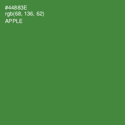 #44883E - Apple Color Image