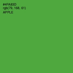 #4FA83D - Apple Color Image