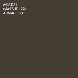 #433D34 - Armadillo Color Image