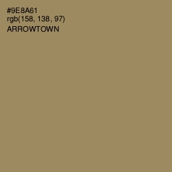 #9E8A61 - Arrowtown Color Image