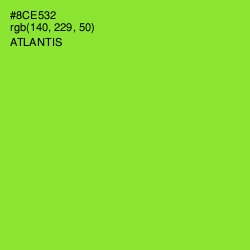 #8CE532 - Atlantis Color Image