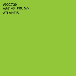 #92C739 - Atlantis Color Image