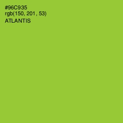 #96C935 - Atlantis Color Image