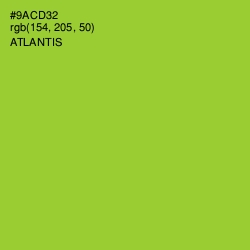 #9ACD32 - Atlantis Color Image
